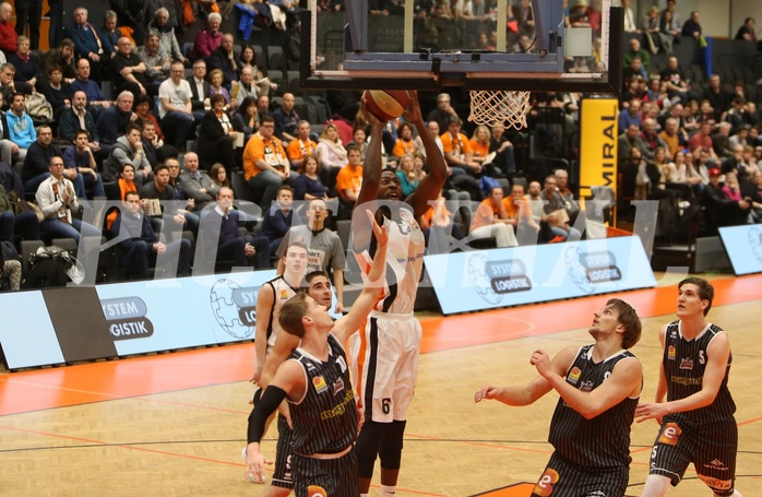 Basketball ABL 2015/16, Grunddurchgang 27.Runde BK Dukes Klosterneuburg vs. G