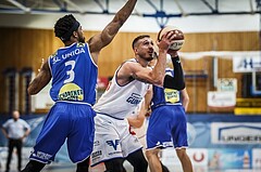Basketball, ABL 2018/19, Playoff HF Spiel 1, Oberwart Gunners, Gmunden Swans, Hayden Thomas Lescault (11)