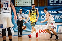Basketball, ABL 2018/19, Grunddurchgang 27.Runde, Oberwart Gunners, BC Vienna, Ivan Mikulic (18)