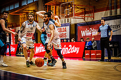 Basketball, win2day Basketball Superliga 2022/23, 1. Qualifikationsrunde, BBC Nord Dragonz, Vienna DC Timberwolves, Kyran Jordan Mc Clure (13)
