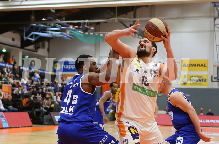 Basketball Superliga 2019/20, 2.Plazierungsrunde Klosterneuburg Dukes vs. Oberwart Gunners


