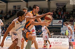 Basketball, ABL 2017/18, Grunddurchgang 17.Runde, Oberwart Gunners, Klosterneuburg Dukes, Edin Bavcic (13)
