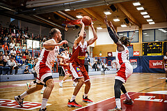 Basketball, win2day Basketball Superliga 2022/23, Grunddurchgang 1.Runde, Traiskirchen Lions, BC GGMT Vienna, Fabricio Vay (11)