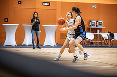 Basketball, Win2Day Basketball Damen Superliga 2022/23, Grunddurchgang 9.Runde, Vienna Timberwolves, Vienna United, Zoe Sonvilla (45)