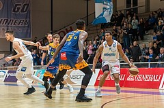 Basketball, ABL 2017/18, Grunddurchgang 25.Runde, Oberwart Gunners, Fürstenfeld Panthers, Marcel White (13)
