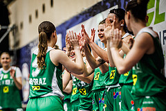 Basketball, Win2Day Basketball Damen Superliga 2023/24, Playoff, Finale Spiel 3, SKN St. Pölten, UBI Graz, UBI Graz