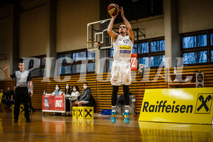 Basketball, Basketball Zweite Liga, Playoff: Viertelfinale 1. Spiel, Mattersburg Rocks, BBC Nord Dragonz, Roman Skvasik (12)