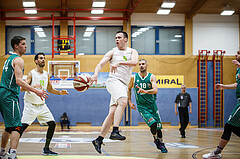 Basketball, Basketball Zweite Liga, Grunddurchgang 22.Runde, Basket Flames, KOS Celovec, Stefan Obermann (5)