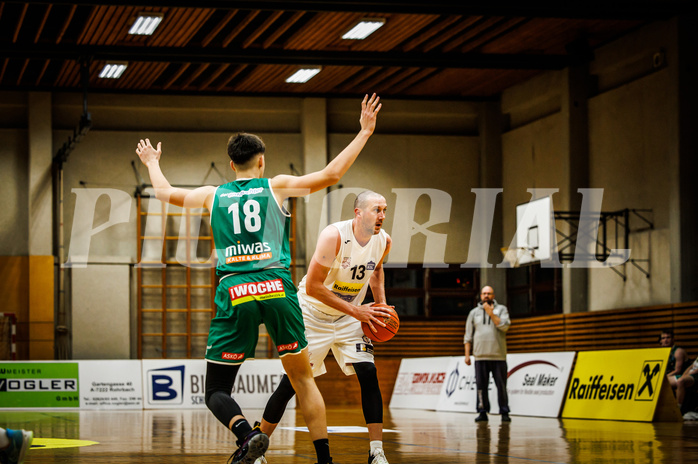 Basketball, Basketball Zweite Liga 2022/23, Grunddurchgang 6.Runde, Mattersburg Rocks, Future Team Steiermark, Corey Hallett (13)