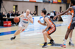 Basketball, Basketball Superliga 2022/23, Viertelfinale Spiel 3, Oberwart Gunners, Klosterneuburg Dukes, Sebastian K