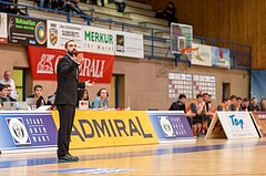 Basketball, ABL 2017/18, Grunddurchgang 17.Runde, Oberwart Gunners, Klosterneuburg Dukes, Lluis Pino Vera (Coach)
