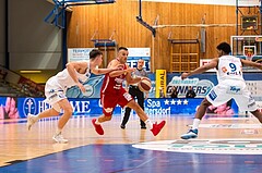 Basketball, ABL 2017/18, Grunddurchgang 9.Runde, Oberwart Gunners, BC Vienna, Stjepan Stazic (7)
