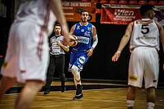 Basketball, ABL 2018/19, Grunddurchgang 30.Runde, BC Vienna, Oberwart Gunners, Hayden Thomas Lescault (11)