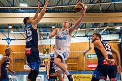 Basketball, ABL 2017/18, Grunddurchgang 15.Runde, Oberwart Gunners, Kapfenberg Bulls, Sebastian Käferle (7)
