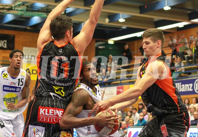 Basketball ABL 2015/16 Grunddurchgang 9.Runde Gmunden Swans vs. Fürstenfeld Panthers


