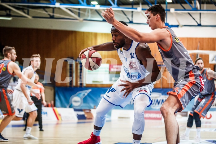 Basketball, ABL 2018/19, Grunddurchgang 5.Runde, Oberwart Gunners, Fürstenfeld Panthers, Christopher Tawiah (14)