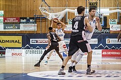 Basketball, Admiral Basketball Superliga 2019/20, Grunddurchgang 3.Runde, Oberwart Gunners, Flyers Wels, Stefan Blazevic (13)