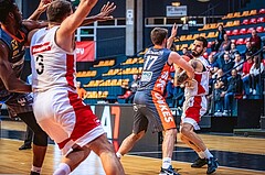 Basketball, Win2Day Superliga 2022/23, 2. Platzierungsrunde, BC Vienna, Klosterneuburg Dukes, Ivan Siriscevic (17)