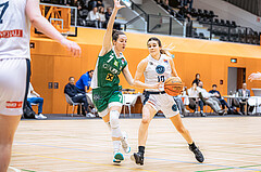 Basketball, Win2Day Basketball Damen Superliga 2022/23, Grunddurchgang 6.Runde, Vienna D.C. Timberwolves, UBI Holding Graz, Simone Schwarzinger (7), Iva Ilic (10)