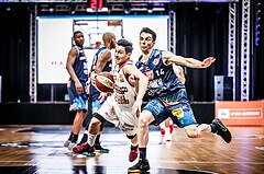 Basketball, ABL 2017/18, Playoff HF Spiel 3, BC Vienna, Kapfenberg Bulls, Mustafa Hassan Zadeh (5)