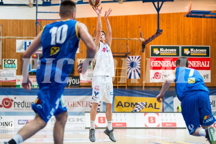 Basketball, ABL 2016/17, CUP VF, Oberwart Gunners, UBSC Graz, Maximilian Schuecker (14)