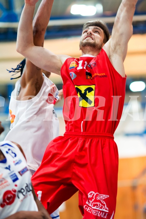 Basketball ABL 2015/16 Grunddurchgang 33.Runde Oberwart Gunners vs. WBC Wels