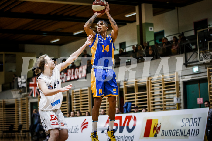 Basketball, Basketball Zweite Liga, Grunddurchgang 4.Runde, Mattersburg Rocks, BBU Salzburg, R. De La Cruz (14)