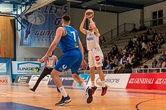 Basketball, ABL 2017/18, Grunddurchgang 20.Runde, Oberwart Gunners, UBSC Graz, Renato Poljak (16)
