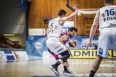 Basketball, ABL 2018/19, Grunddurchgang 33.Runde, Oberwart Gunners, Vienna DC Timberwolves, Petar Cosic (3)