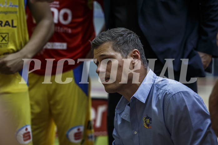Basketball, Admiral Basketball Superliga 2019/20, Grunddurchgang 1.Runde, SKN St. Pölten Basketball, UBSC Raiffeisen Graz, Andreas Worenz (Head Coach)