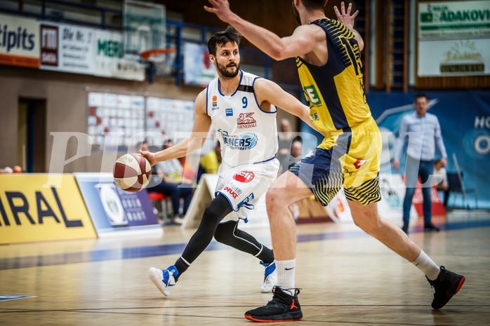 Basketball, ABL 2018/19, Grunddurchgang 27.Runde, Oberwart Gunners, BC Vienna, Hannes Ochsenhofer (9)