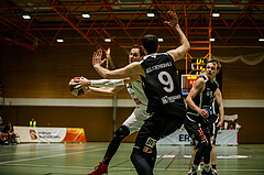 Basketball, Basketball Zweite Liga, Playoffs: Viertelfinale 2. Spiel, BBC Nord Dragonz, Mattersburg Rocks, Fuad Memcic (44)