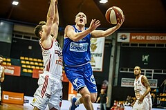 Basketball, Admiral Basketball Superliga 2019/20, Grunddurchgang 5.Runde, BC Vienna, Oberwart Gunners, Sebastian Käferle (7)