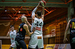 Basketball, Basketball Zweite Liga, Grunddurchgang 18.Runde, BBC Nord Dragonz, Jennersdorf Blackbirds, Fuad Memcic (44)