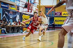 Basketball, Admiral Basketball Superliga 2019/20, Grunddurchgang 2.Runde, Traiskirchen Lions, BC Vienna, Paul Radakovics (9)