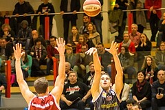 Basketball ABL 2015/16 Grunddurchgang 25.Runde Traiskirchen Lions vs. Güssing Knights 
