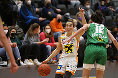Basketball Damen Superliga 2021/22, Grunddurchgang 10.Runde BK Duchess Klosterneuburg vs. UBI Graz


