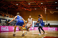 Basketball, Basketball Austria, Cup Final Four 2021/22 
Halbfinale 2, BC Vienna, Gmunden Swans, Andre Jones (21)