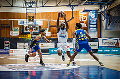 Basketball, bet-at-home Basketball Superliga 2020/21, Grunddurchgang, 12. Runde, Oberwart Gunners, UBSC Graz, Quincy Diggs (13)
