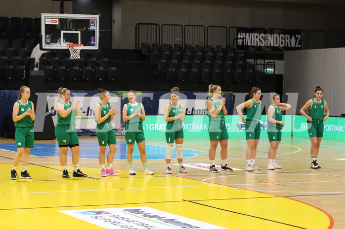 30.10.2021, Basketball Damen Superliga 2021/22, Grunddurchgang 4.Runde,  
UBSC-DBBC Graz vs. KOS Celovec