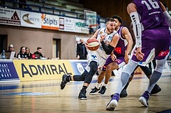 Basketball, ABL 2018/19, Grunddurchgang 33.Runde, Oberwart Gunners, Timberwolves, Hayden Thomas Lescault (11)