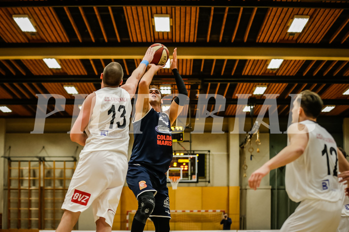 Basketball, Basketball Zweite Liga, Grunddurchgang 22.Runde, Mattersburg Rocks, BBC Nord Dragonz, Fuad Memcic (44)