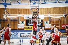 Basketball, ABL 2018/19, Playoff VF Spiel 1, Oberwart Gunners, BC Vienna, Jumpball