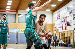 Basketball, Basketball Zweite Liga, Grunddurchgang 22.Runde, Basket Flames, KOS Celovec, Fabricio Vay (22)