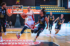 Basketball, Win2Day Superliga 2022/23, 1. Platzierungsrunde, BC Vienna, Flyers Wels, Stefan Savic (13)