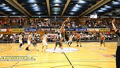 Basketball ABL 2017/18, Playoff VF Spiel 1 Gmunden Swans vs. Klosterneuburg Dukes


