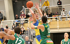 Basketball Superliga 2021/22, Grunddurchgang 9.Runde SKN St.Pölten vs. Kpafenberg Bulls


