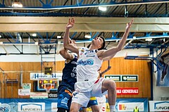 Basketball, ABL 2017/18, Grunddurchgang 15.Runde, Oberwart Gunners, Kapfenberg Bulls, Maximilian Schuecker (14)
