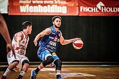 Basketball, ABL 2017/18, Playoff HF Spiel 3, BC Vienna, Kapfenberg Bulls, Marck Coffin (15)