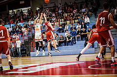 Basketball, win2day Basketball Superliga 2022/23, Grunddurchgang 1.Runde, Traiskirchen Lions, BC GGMT Vienna, Stefan Savic (13)